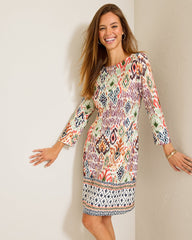 Darcy Vista Cove 3/4-Sleeve Dress
