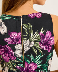 Darcy Villa Garden V-Neck Sheath Dress
