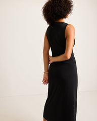 Clara Glimmer Maxi Wrap Dress