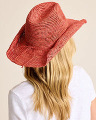 Tanya Raffia Cowboy Hat