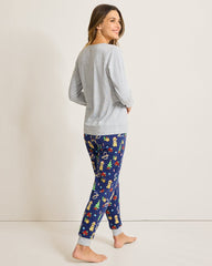 Holiday Dog Long Sleeve & Pants Family Pajama Set