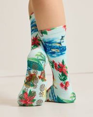 Island Soft® Holiday Santa Socks