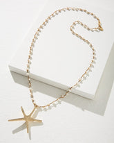 Island Essence Starfish Pendant Necklace