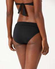 Pearl High-Waist Hipster Bikini Bottoms