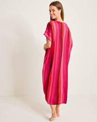 Satin Maxi Sleep Caftan