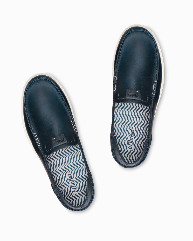 OluKai® Kākaha Leather Slip-On Shoes