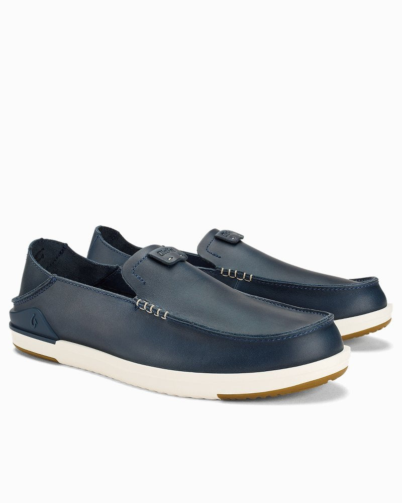 OluKai® Kākaha Leather Slip-On Shoes