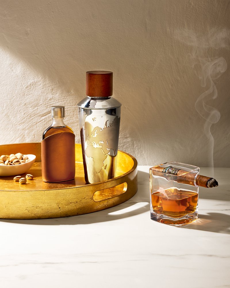 Viski® Globe 3-Piece Cocktail Shaker