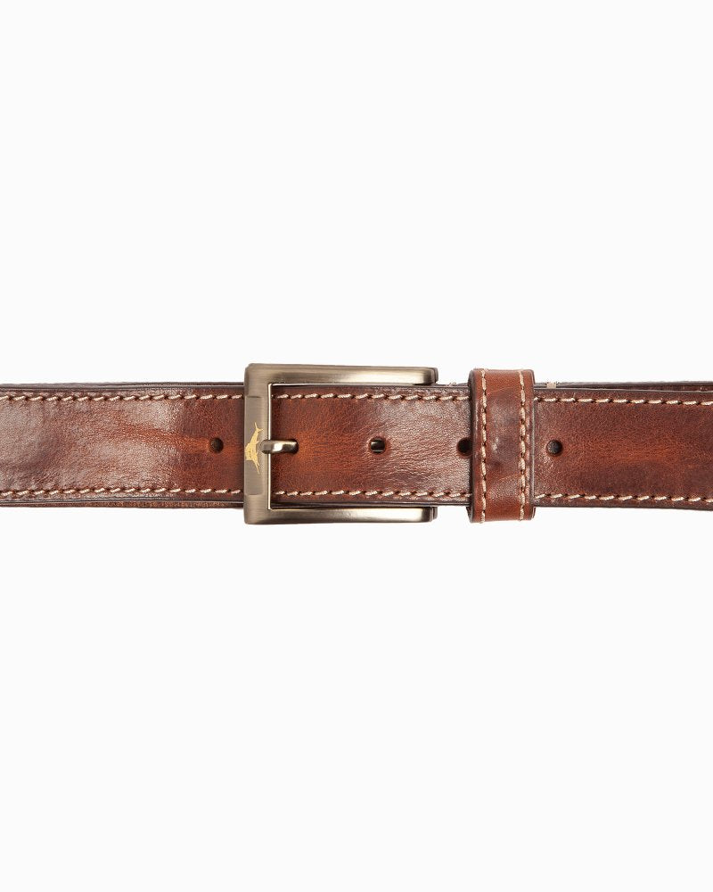 Heavy Stitch Leather Belt