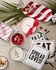 Red Ornament Candy Dish