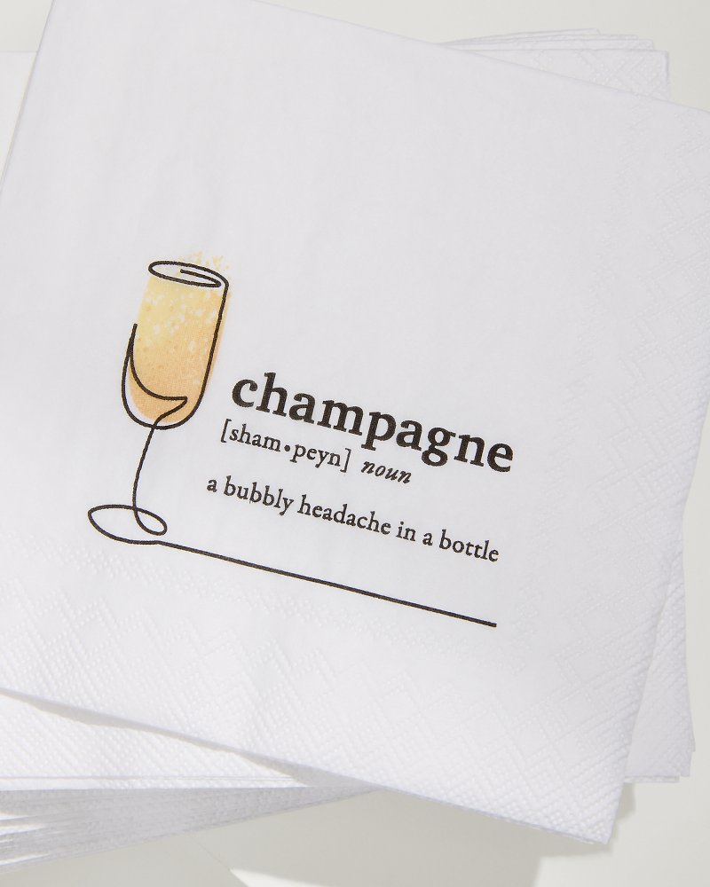 Champagne Cocktail Napkins
