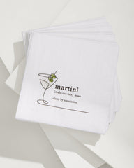 Martini Cocktail Napkins