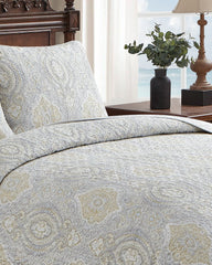 Turtle Cove 3-Piece Full/Queen Quilt Set