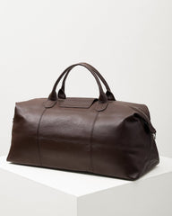 Stanford Brown Leather Duffel Bag