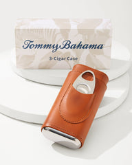 Ashton 3-Cigar Leather Case and Cutter
