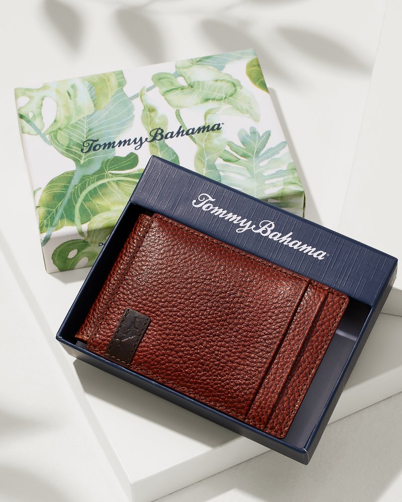 Scotchgrain Leather Magnetic Front Pocket Wallet