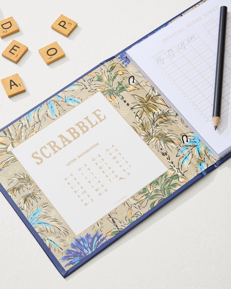 Tommy Bahama Deluxe Scrabble Board Game