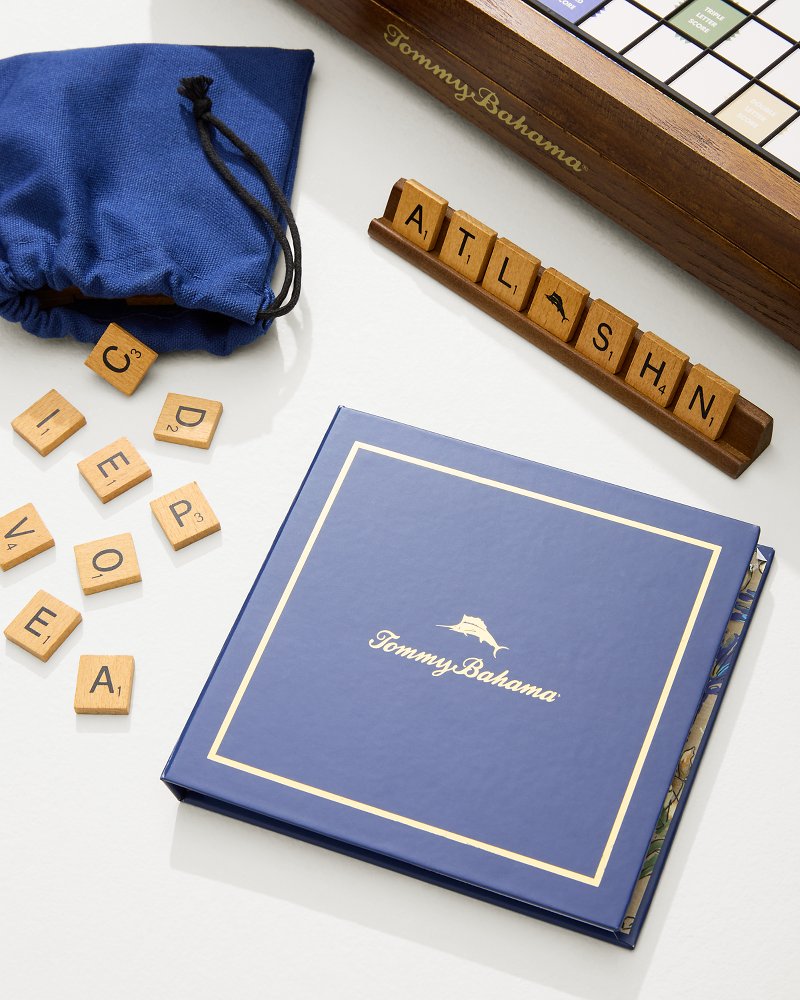 Tommy Bahama Deluxe Scrabble Board Game