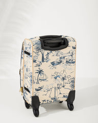 Daise Seascape 20-Inch Rolling Suitcase