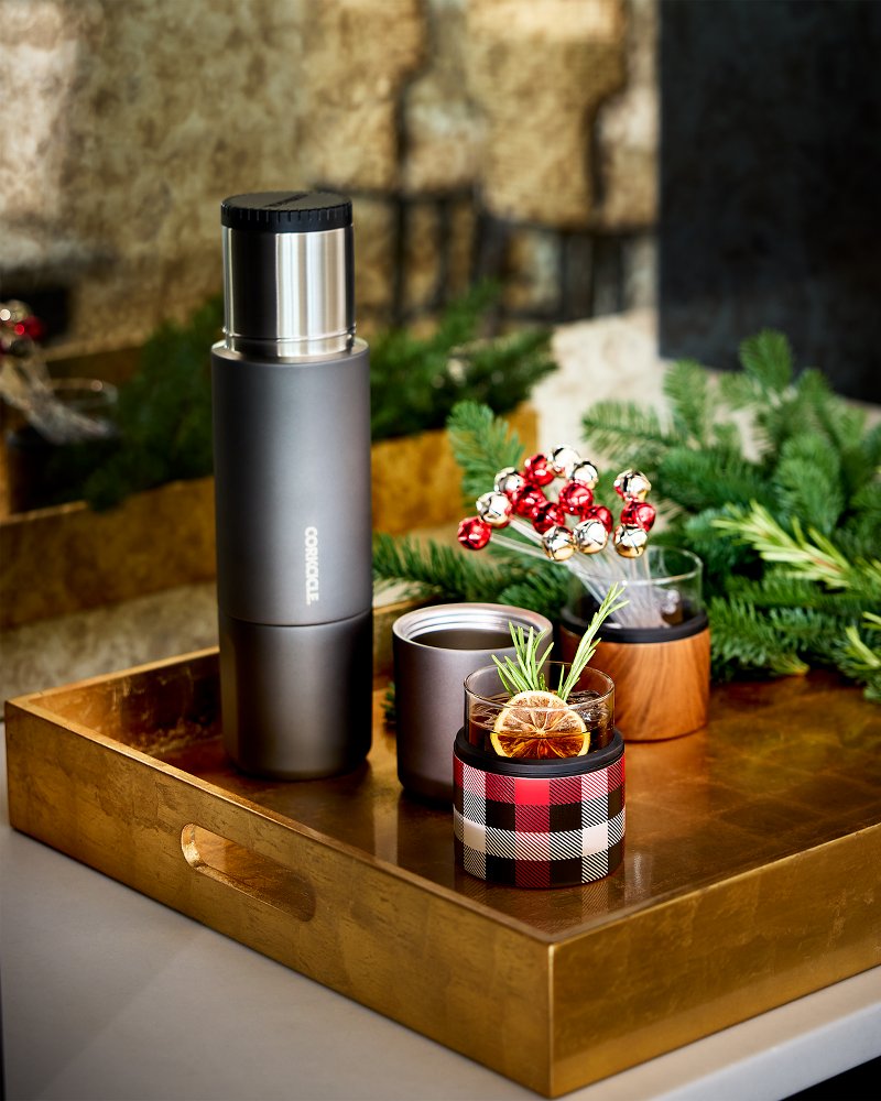 Corkcicle® 36-oz. Travel Thermos With Built-In Cups