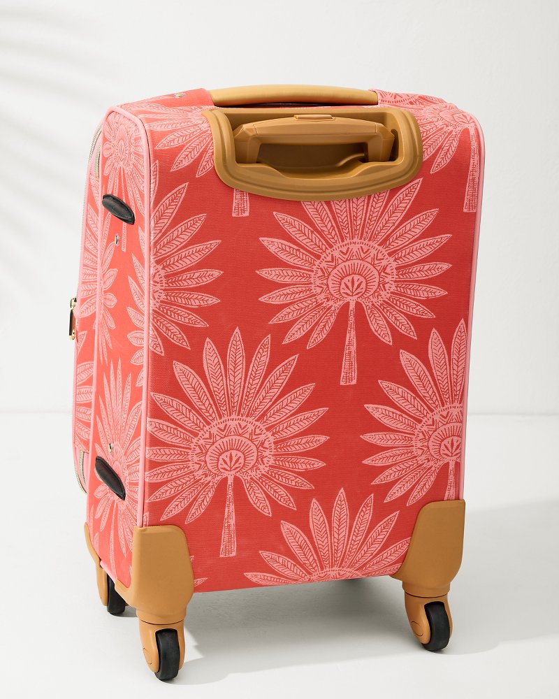 Palmetto Frond 20-Inch Rolling Suitcase