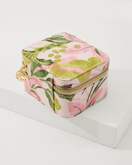 Palm Paradise Stow & Go Jewelry Travel Case