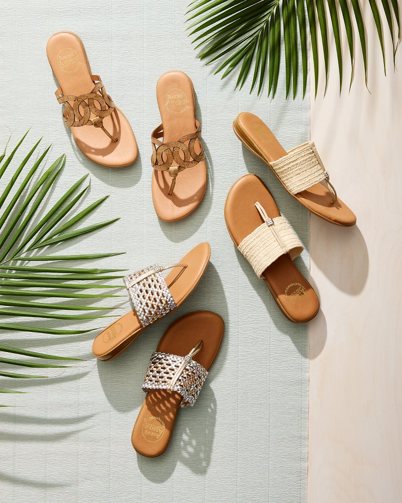 André Assous Nice Featherweights™ Raffia Sandals