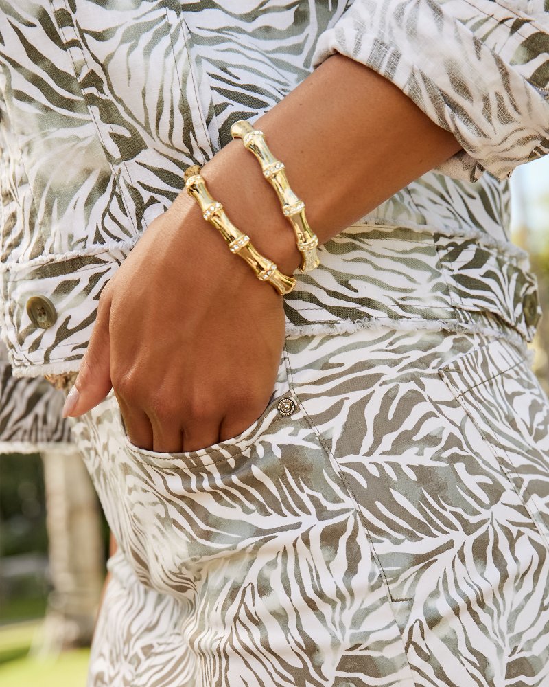 Island Essence Bamboo Bangle Bracelet