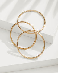 Seaside Bamboo Bangle Set