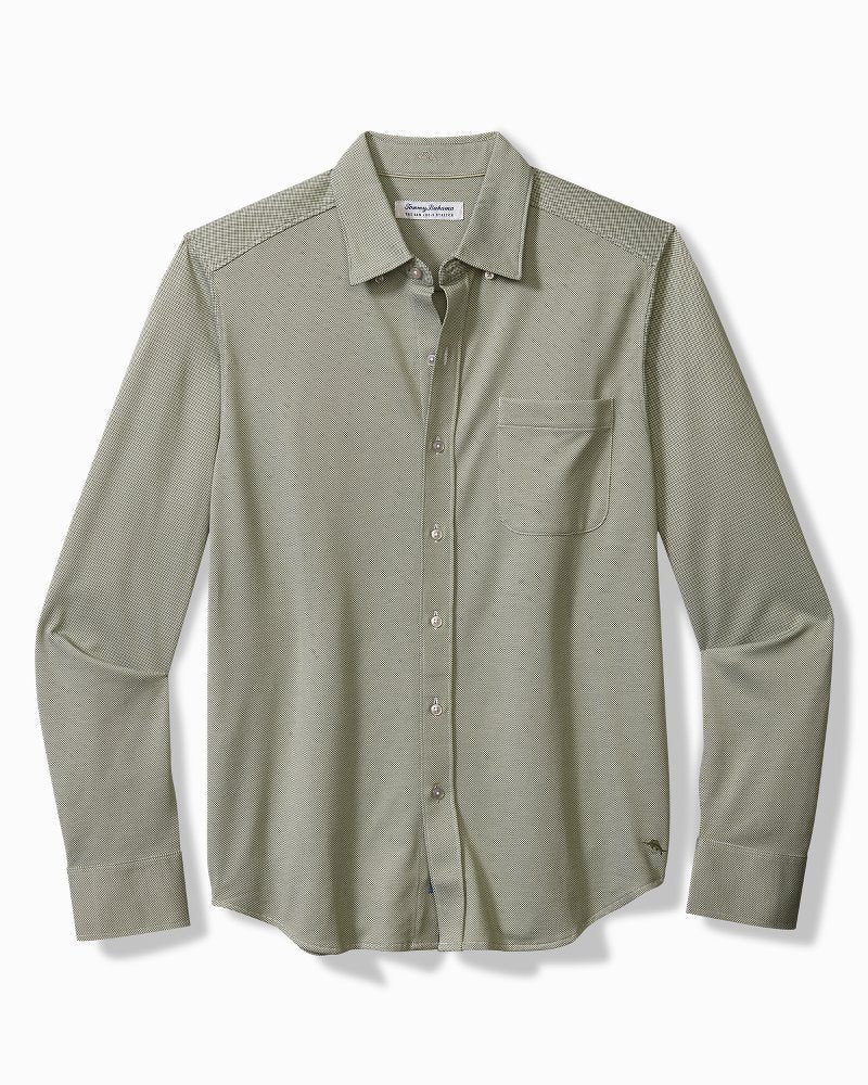 Big & Tall San Lucio Knit Stretch Shirt