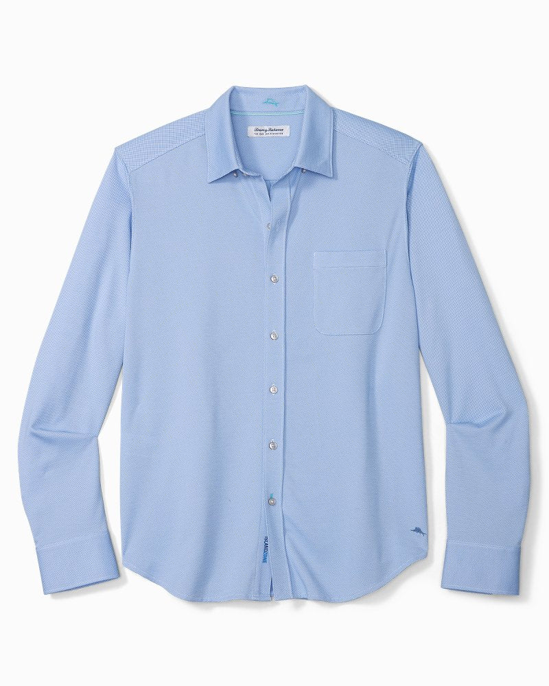 Big & Tall San Lucio Knit Stretch Shirt