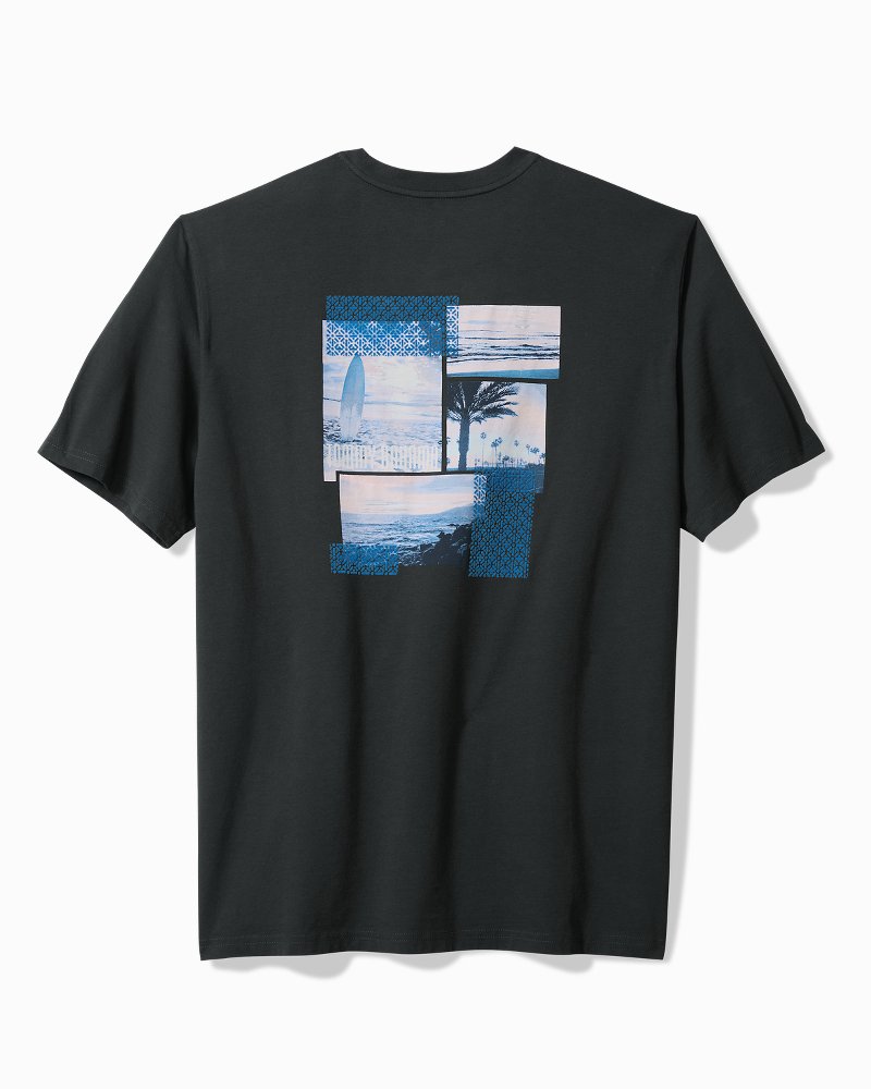Big & Tall Board in Paradise Graphic T-Shirt