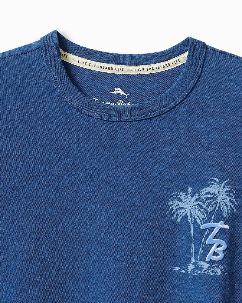 Big & Tall High Tide Hangout Long-Sleeve Lux T-Shirt