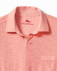 Big & Tall Beach Fade Johnny Collar Polo