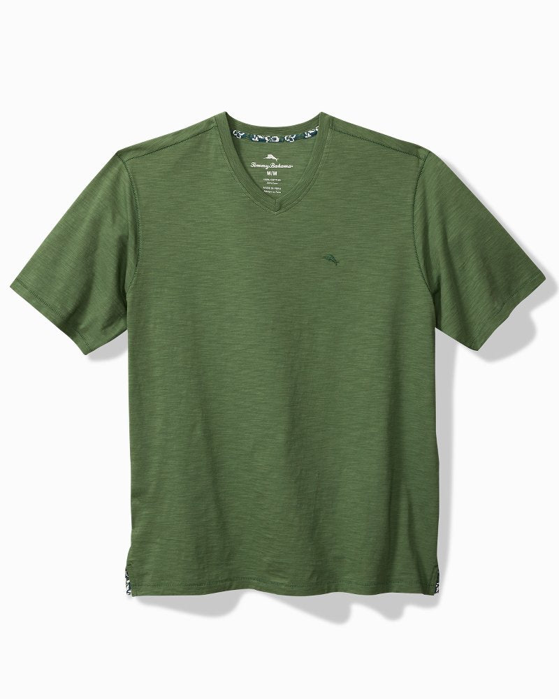 Big & Tall Bali Beach V-Neck T-Shirt