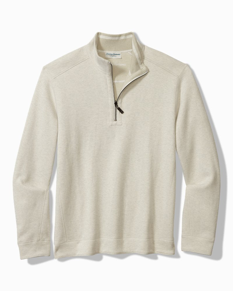 Big & Tall Flip Coast Reversible Half-Zip Sweatshirt
