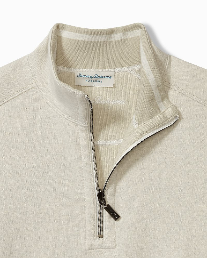 Big & Tall Flip Coast Reversible Half-Zip Sweatshirt