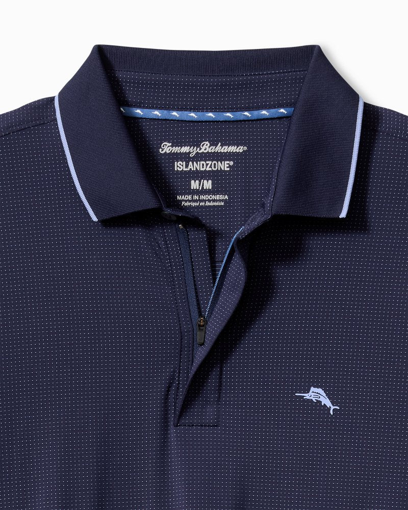 Big & Tall Palm Desert Fairway IslandZone® Long-Sleeve Polo