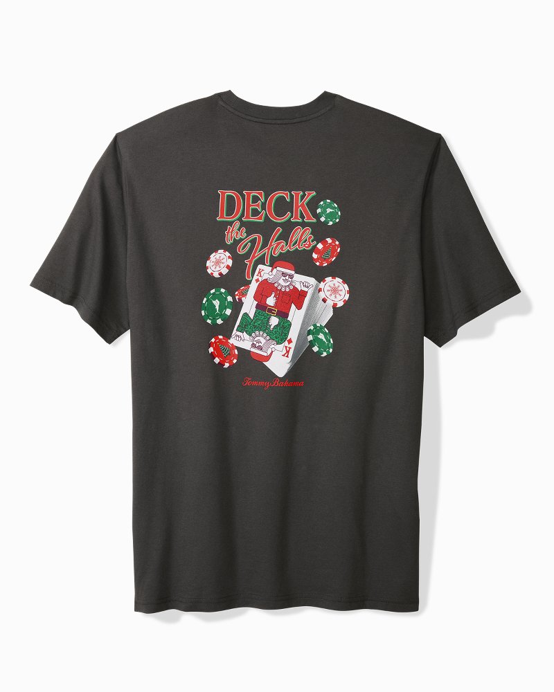 Big & Tall Deck the Halls Graphic T-Shirt