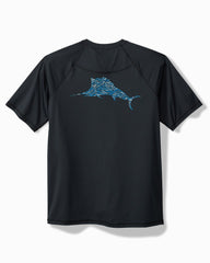 Big & Tall Chill Time Surf IslandZone® Short-Sleeve Rash Guard