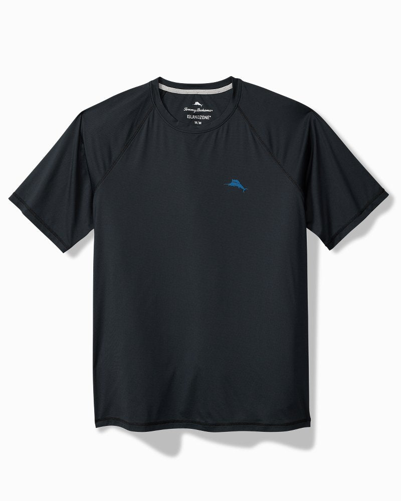 Big & Tall Chill Time Surf IslandZone® Short-Sleeve Rash Guard