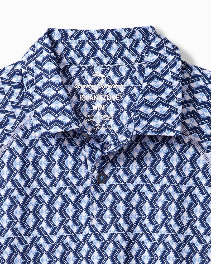 Big & Tall Fresco Geo IslandZone® Polo