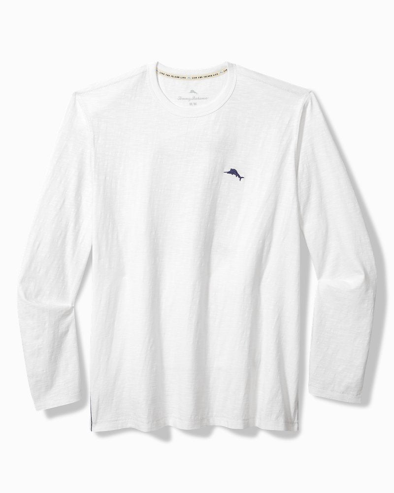 Big & Tall Feelin' Festive Long-Sleeve Lux T-Shirt