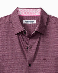 Big & Tall Sarasota Stretch Ventura Isles IslandZone® Stripe Shirt