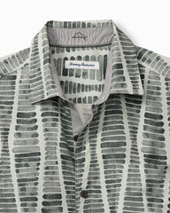Big & Tall Boardwalk Blues Silk Camp Shirt