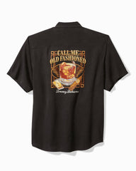 Big & Tall Call Me Old Fashioned Silk Camp Shirt