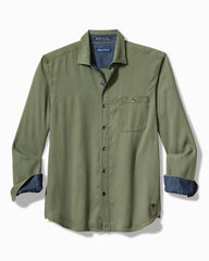 Big & Tall Ocean Wash Twill Long-Sleeve Shirt