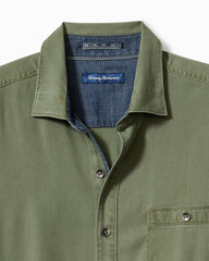 Big & Tall Ocean Wash Twill Long-Sleeve Shirt