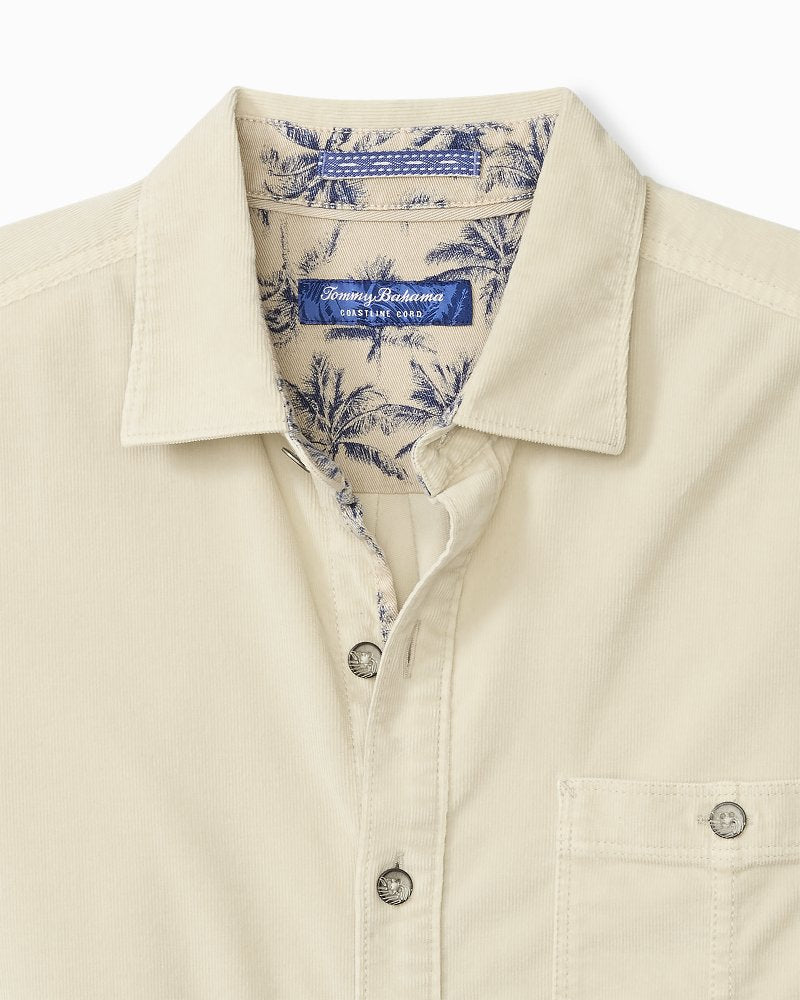 Big & Tall Coastline Cord Stretch Sun Fade Shirt