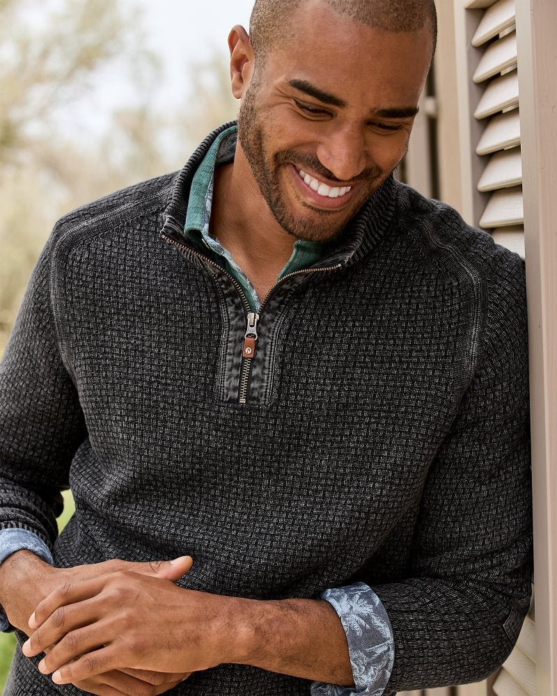 Big & Tall Sunbreak Half-Zip Sweater